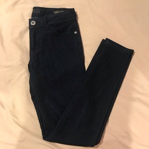 Brand new DL 1961 extra dark wash skinny jeans
